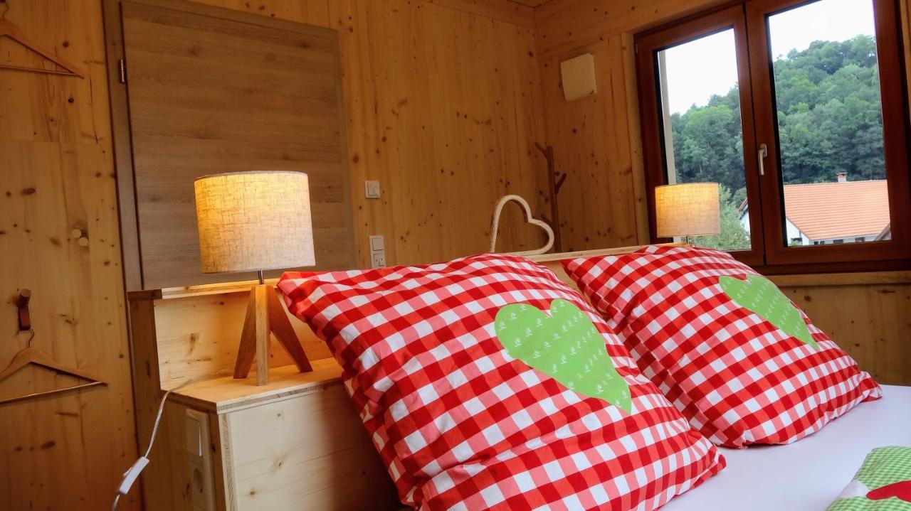 Baumkrone Im Happy Allgaeu - 2-Stoeckige Wohnung Mit Wohnnetz Leutkirch im Allgäu Eksteriør bilde