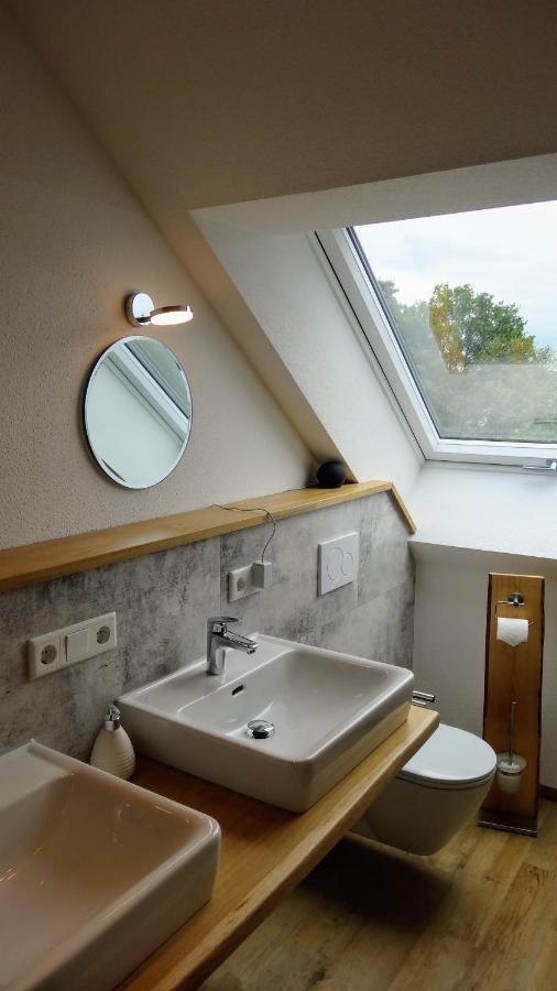 Baumkrone Im Happy Allgaeu - 2-Stoeckige Wohnung Mit Wohnnetz Leutkirch im Allgäu Eksteriør bilde